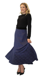 M Velvet Band Skirt