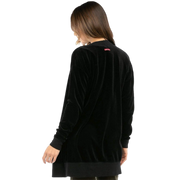 Hardtail | Solid Velour Oversized Cardigan
