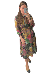 Burst Wrap Dress