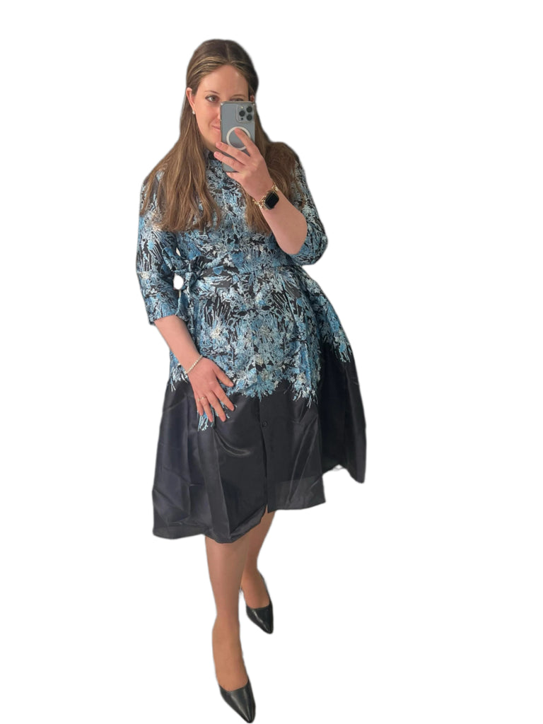 Black Tie Midi Dress