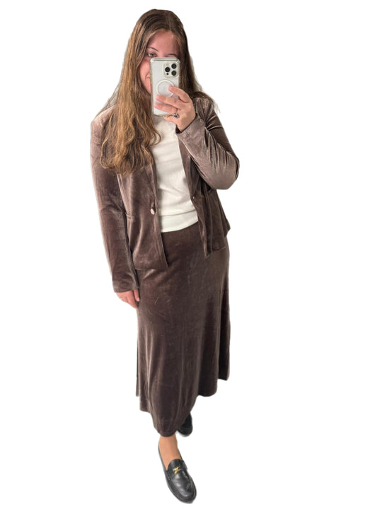 Velvet Skirt