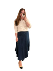 Denim Angle Skirt