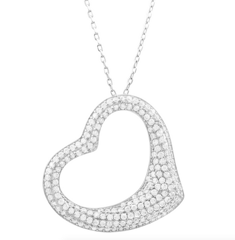 Open Heart Necklace