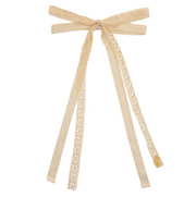 Heirloom Bows | LACE AND TWILL LONG BOW