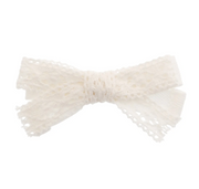 Heirloom Bows | LACE AND TWILL SMALL BOW