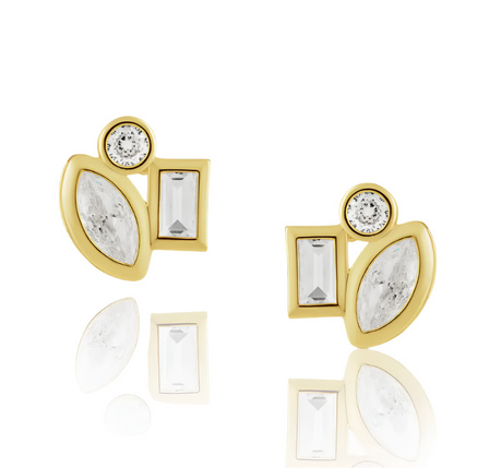 Amber Studs