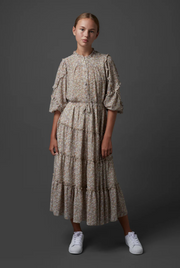 Zaikamoya | Nova Top in Beige Print