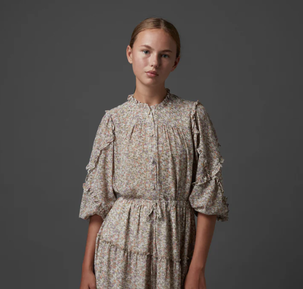 Zaikamoya | Nova Top in Beige Print