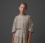 Zaikamoya | Nova Top in Beige Print