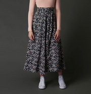Zaikamoya | Helena Skirt in Peach Flower