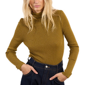 Sparkle Rib Turtleneck