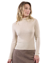 Sparkle Rib Turtleneck