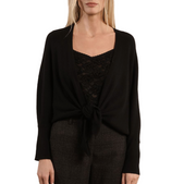 Tie Cardigan