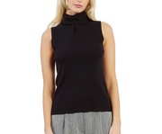 Layering Sleeveless Turtleneck