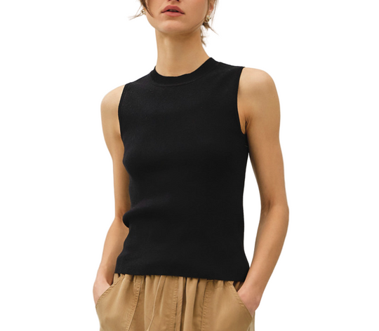 Sleeveless Layering Knit Tank
