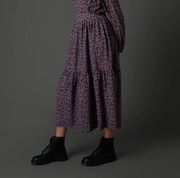 Zaikamoya | Isabella Skirt in Blue Flower