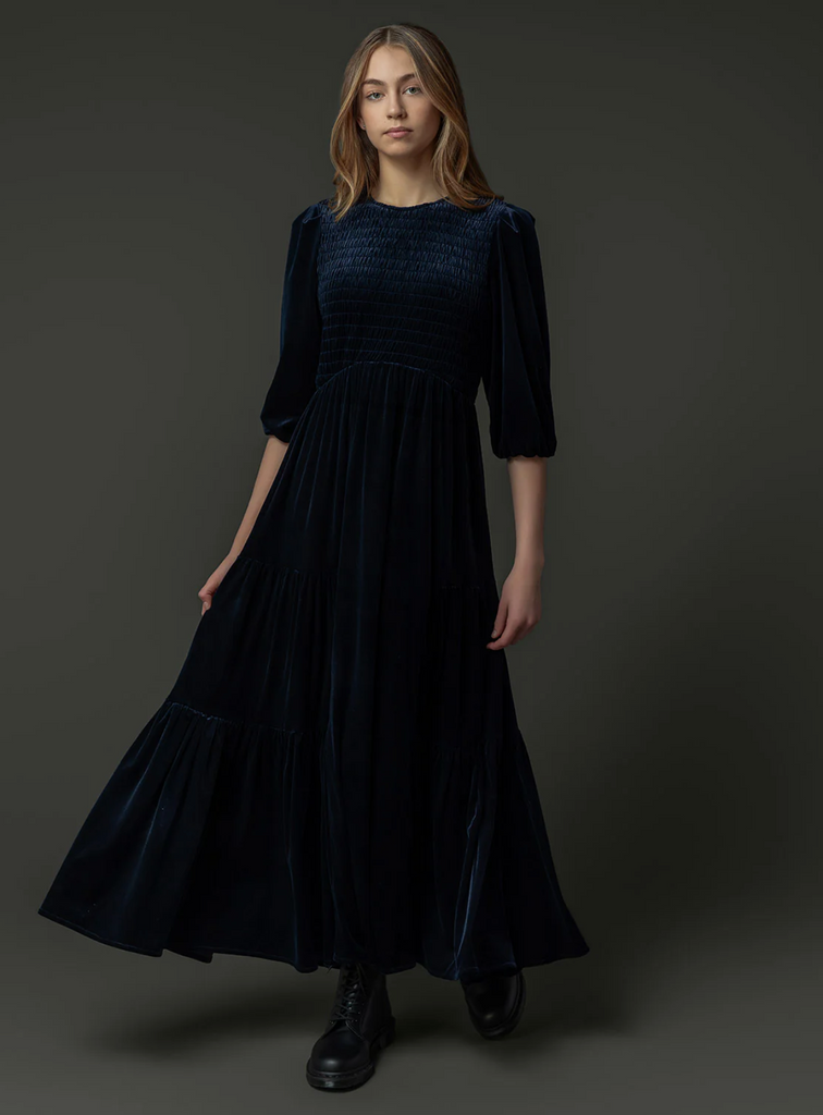 Zaikamoya | Vanessa Dress in Velour