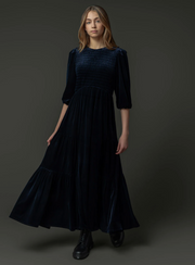 Zaikamoya | Vanessa Dress in Velour