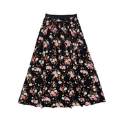 Zaikamoya | Mila Skirt in Pink Flowers
