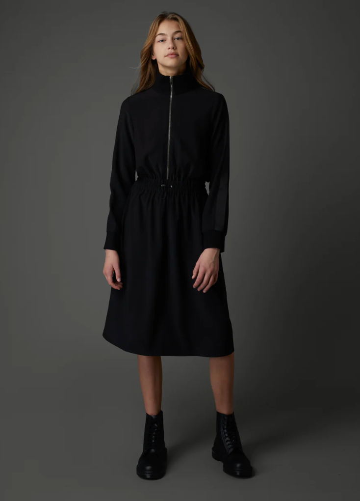 Zaikamoya | Zipper Dress in Black