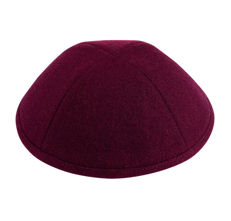 IKIPPAH | SOLID WOOL YARMULKE