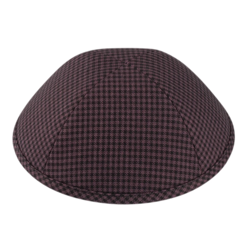 IKIPPAH | BERRY BLACK YARMULKE