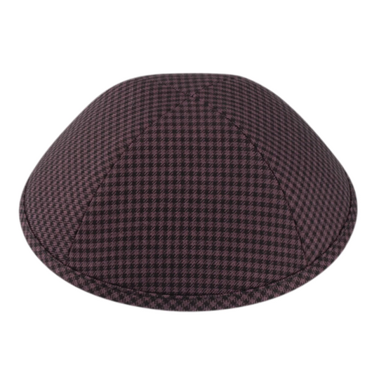 IKIPPAH | BERRY BLACK YARMULKE