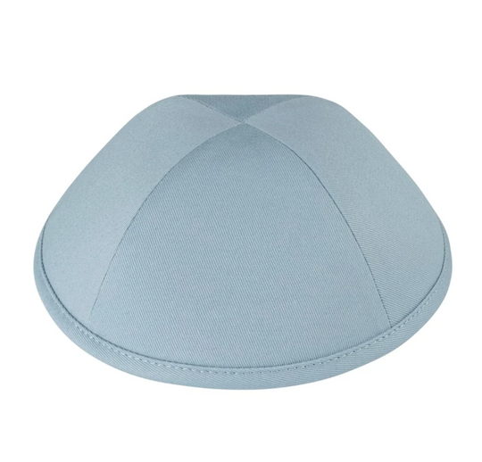 IKIPPAH | BABY BLUE COTTON YARMULKE