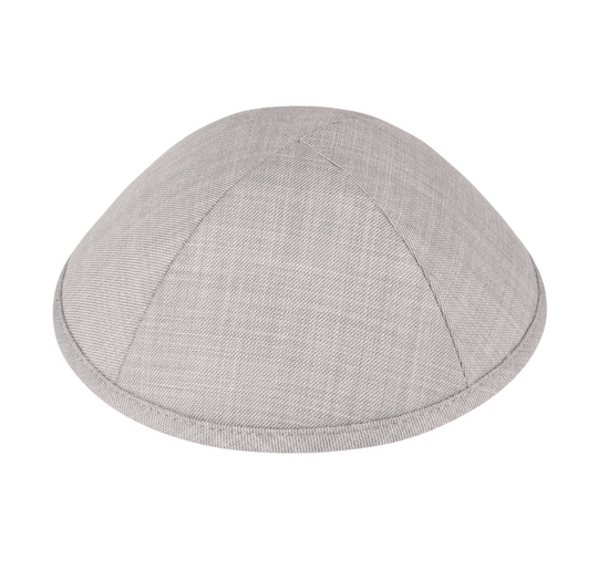 IKIPPAH | PALE GRAY SUITING YARMULKE