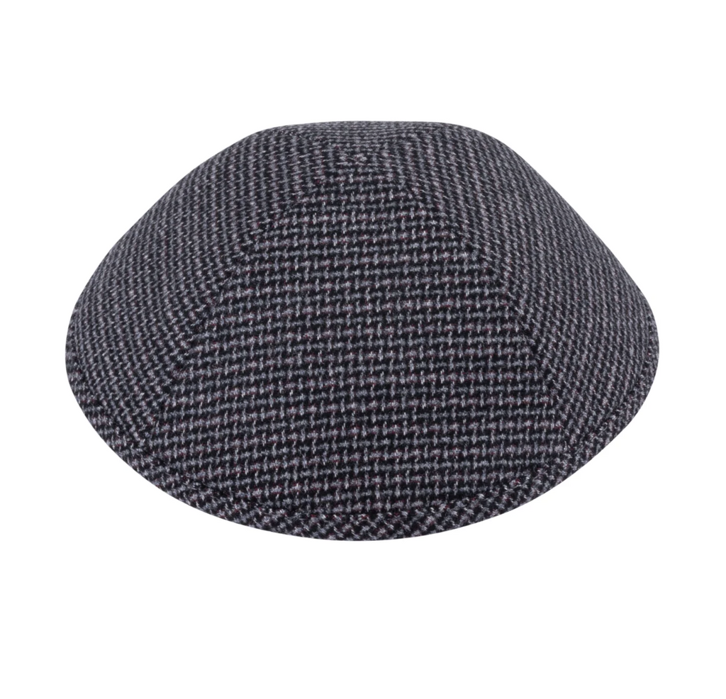 IKIPPAH | BLACK DASHED YARMULKE