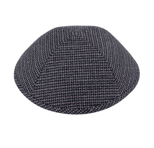 IKIPPAH | BLACK DASHED YARMULKE