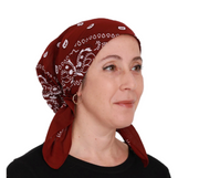 Cherie | Pre-tied Headscarves Bandana Prints Short Ties