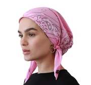 Cherie | Pre-tied Headscarves Bandana Prints Short Ties