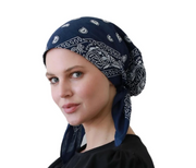 Cherie | Pre-tied Headscarves Bandana Prints Short Ties