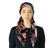 Cherie | Open Back Adjustable Pre-tied Scarves