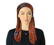 Cherie | Pre-tied Scarves Floral Prints