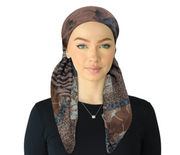 Cherie | Pre-tied Scarves Animal Prints