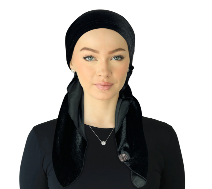 Cherie | Pre-Tied Velvet Headscarves