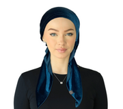 Cherie | Pre-Tied Velvet Headscarves