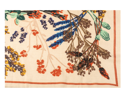 Cherie | Square Scarves Floral Prints