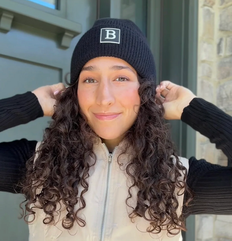 Bandana Bliss | Classic Black Beanie