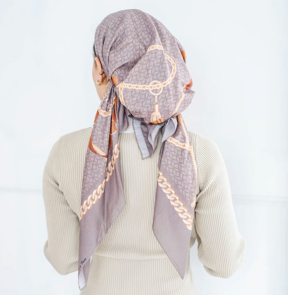 Bandana Bliss | Paris Reign (Hermès Inspired) Pretied