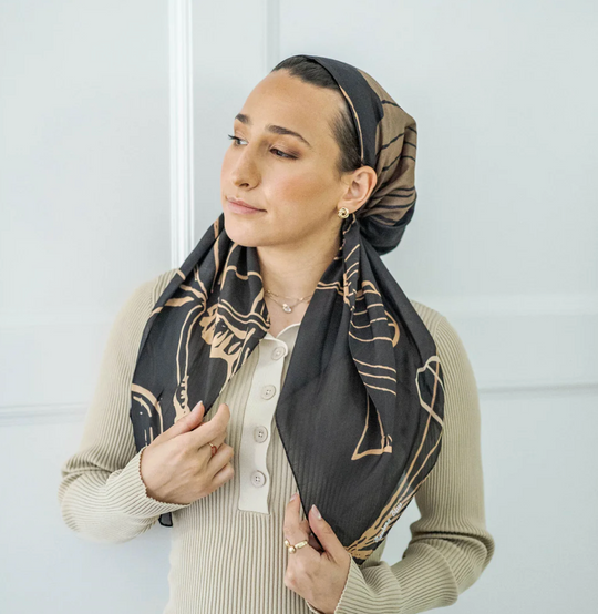 Bandana Bliss | Liquid Gold Pretied