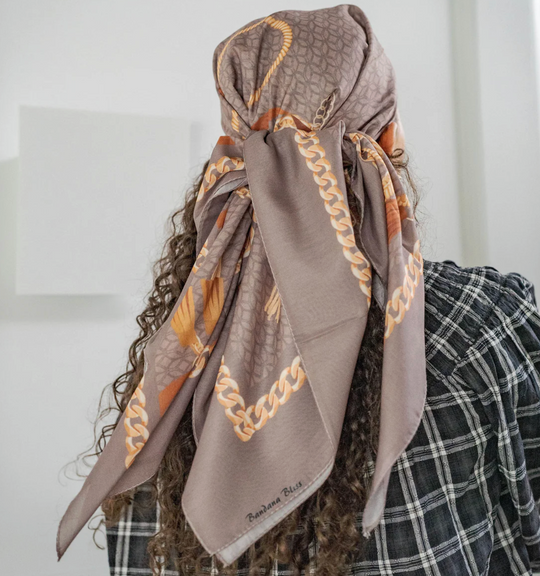 Bandana Bliss | Paris Reign (Hermès Inspired) Square