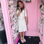 We The Kids | Lilac On White Set