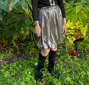We The Kids | Metallic Bubble Skirt