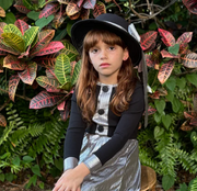 We The Kids | Metallic Cardigan-Style Shirt