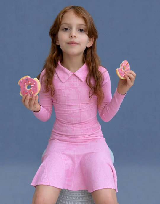 We The Kids | Pink Jean Swim Set