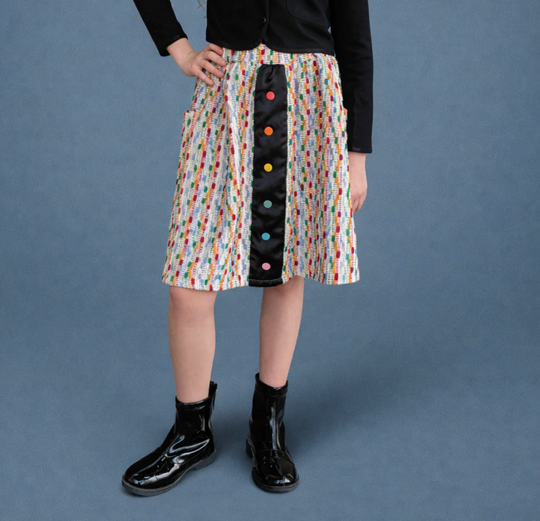 We The Kids | Textured Aline Skirt