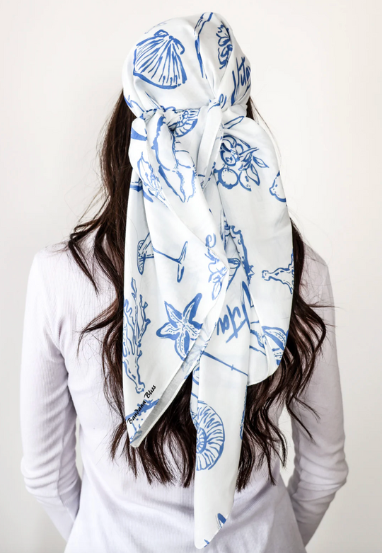 Bandana Bliss | Dolce Blue Square